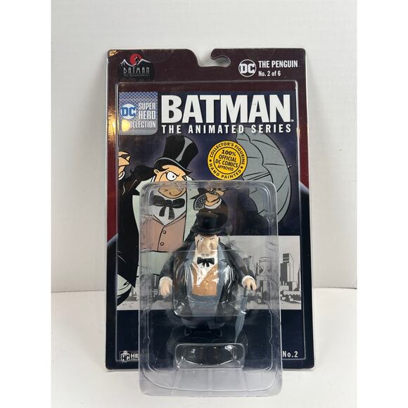 Eaglemoss Batman The Animated Series “The Penguin” #2/6 Figurine Sealed New - Picture 1 of 8